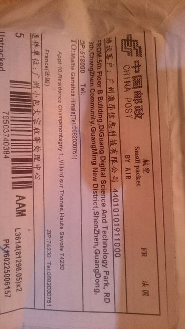 Problème commande aliexpress, besoin aide numéro suivi - 4