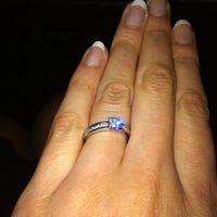 Qui porte une bague de fiançailles ? - 1