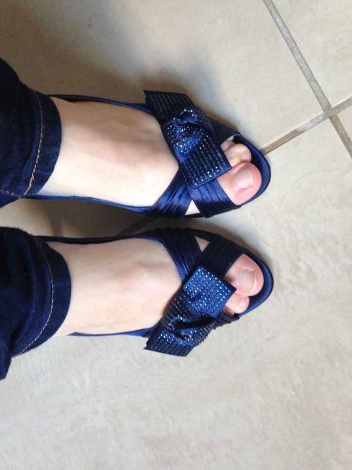 Mariage champêtre montrer moi vos chaussures ! - 2