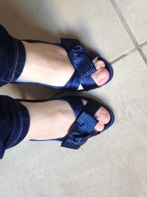 Mariage champêtre montrer moi vos chaussures ! - 2