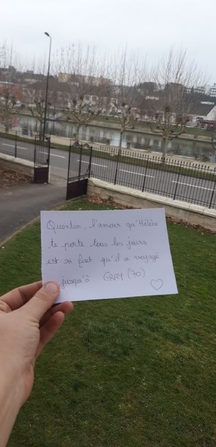 Love note , il me manque quelques départements - 1