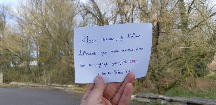 Love notes de la France - 1