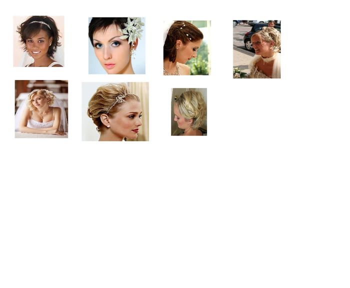coiffure mariée cheveux courts