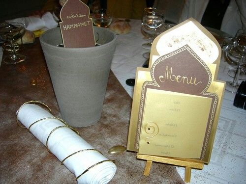 Idées centre de table pour un mariage oriental ? - 8