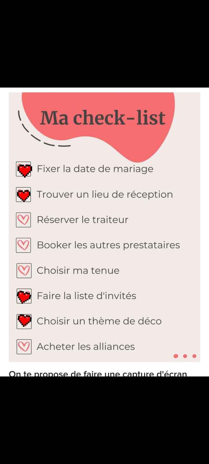 BONUS : Une check-list à cocher ✅ - 1