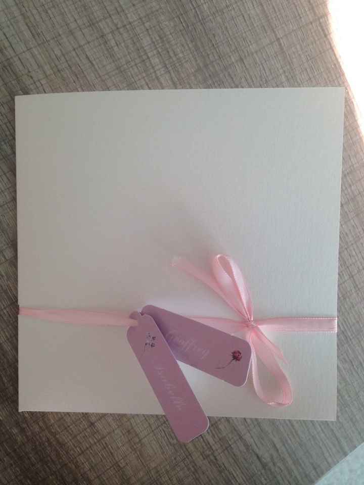 Mes faire part sont enfin prêt 😁 - 1