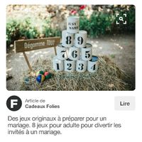 Activités enfants pendant le vin d'honneur - 1