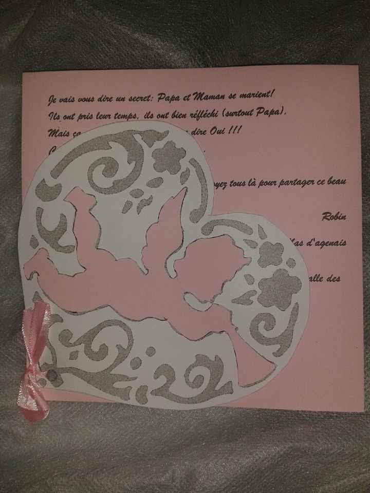 Montrez vos faire part fait main :) - 1