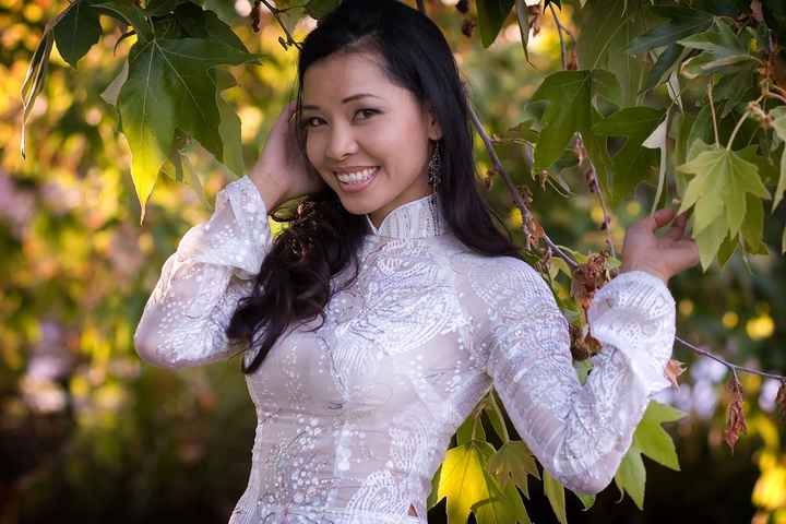 tenue mariage version asiatique