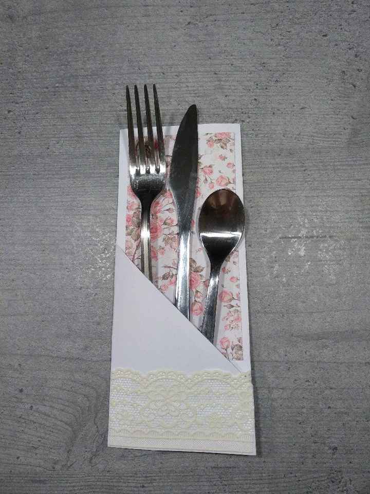 Pochette à couverts Diy, vos avis - 1