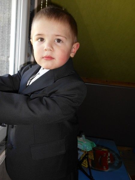 premier essayage du costume de mon dernier
