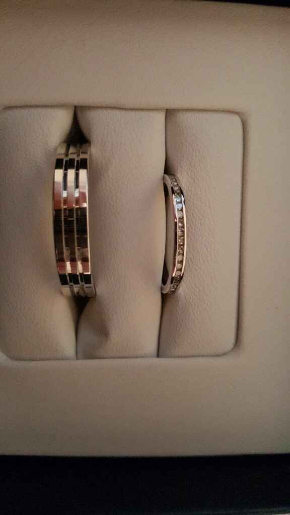 Montrez-moi vos alliances or blanc - 1