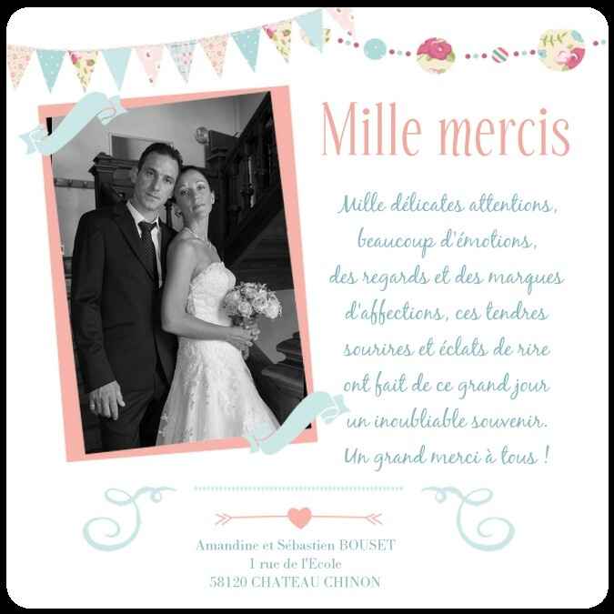 Help carte de remerciement - 1