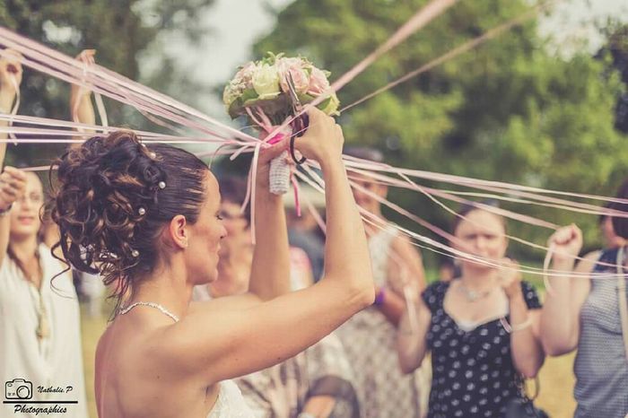 Le lancé de bouquet original ou pas, faites votre choix! - 1