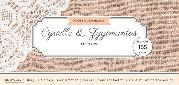 Site perso Mariage.net - 1