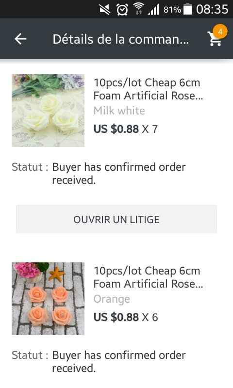 Bracelet demoiselles dhonneur - avis - 2