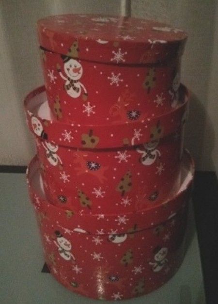 Boites rondes cartons