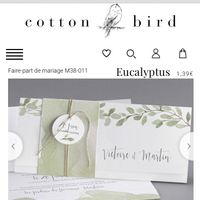 Faire part reçu - 1