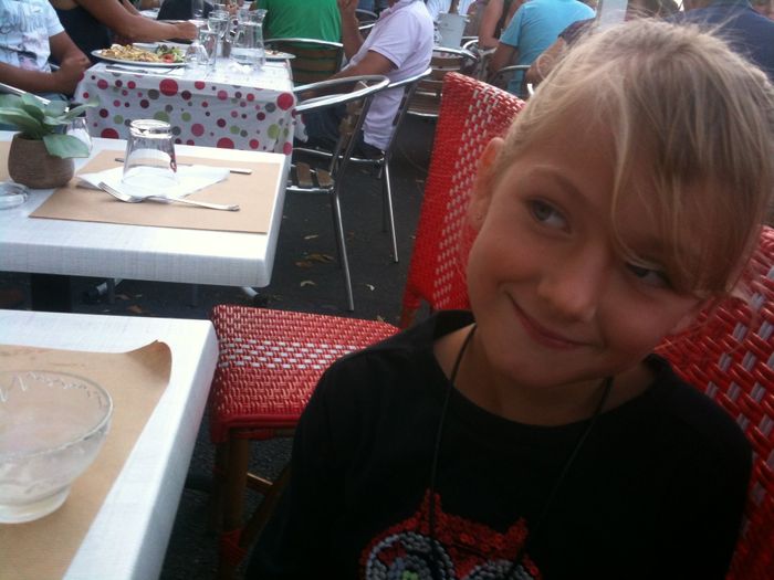 Ma petite blondinette 8ans