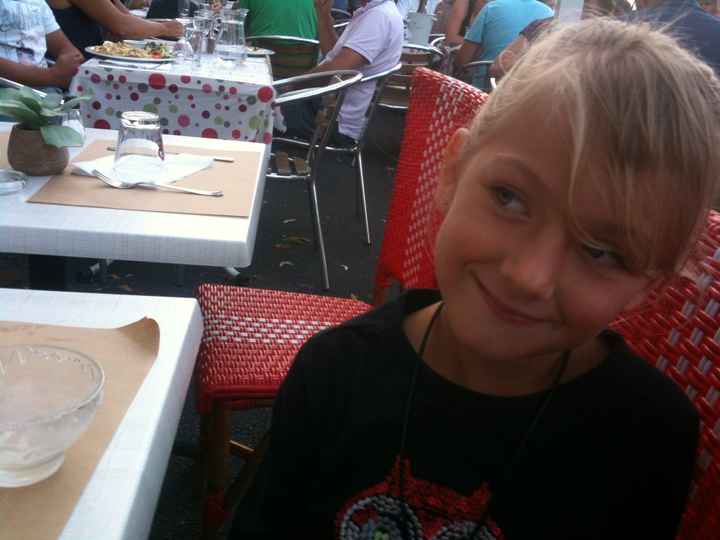Ma petite blondinette 8ans