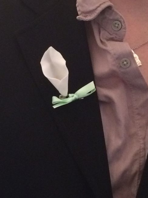 Boutonnière invité homme - 2