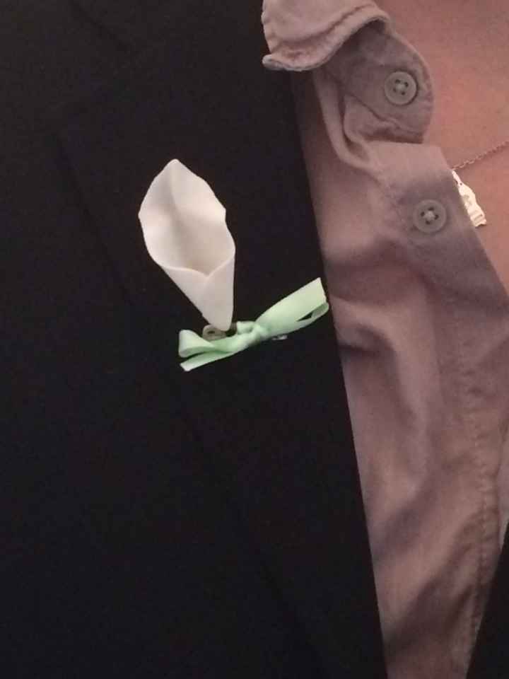 Boutonnière invité homme - 2