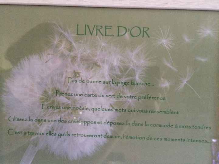 Notre "livre d'or" - 1
