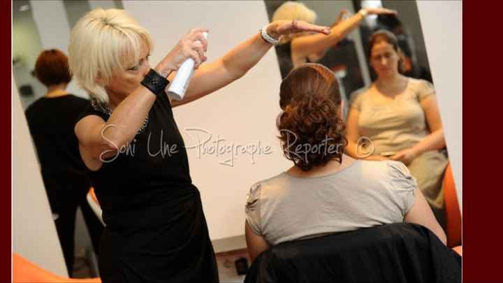 Coiffure après mariage - 2