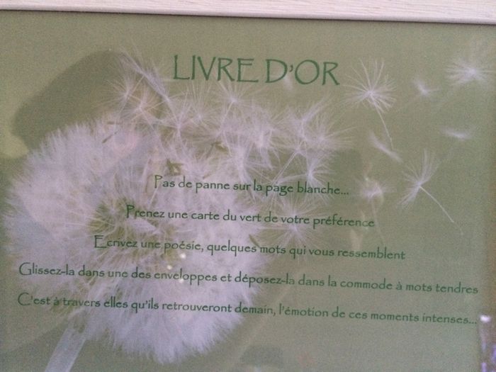 Notre "livre d'or" - 1