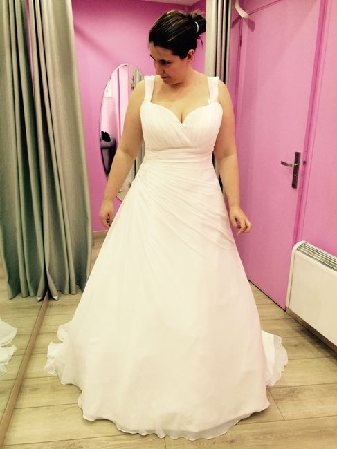 Avant/après de ma robe - 2