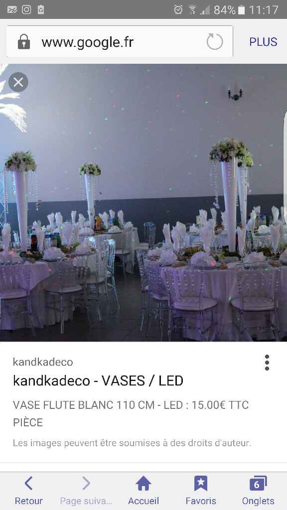 Essai centre de table. - 1