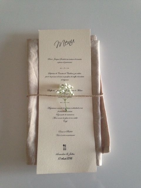 Essai menu