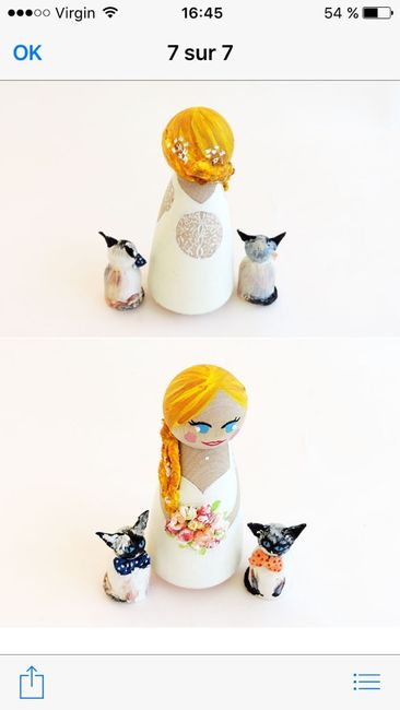 Cake topper acte 2! - 1