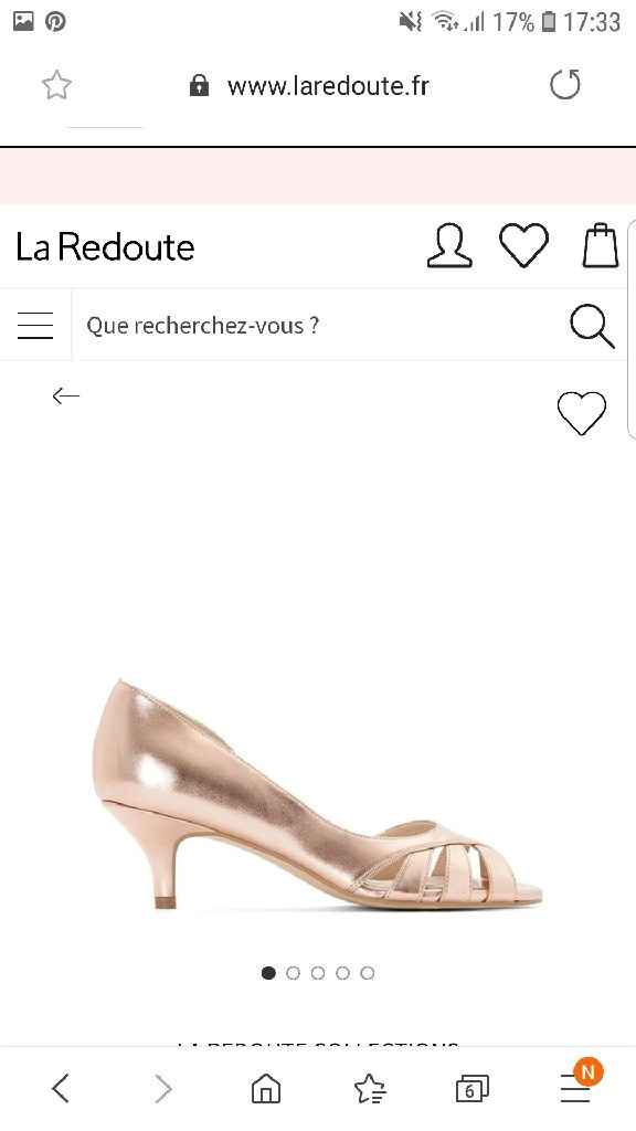 Chaussures jour j - 2