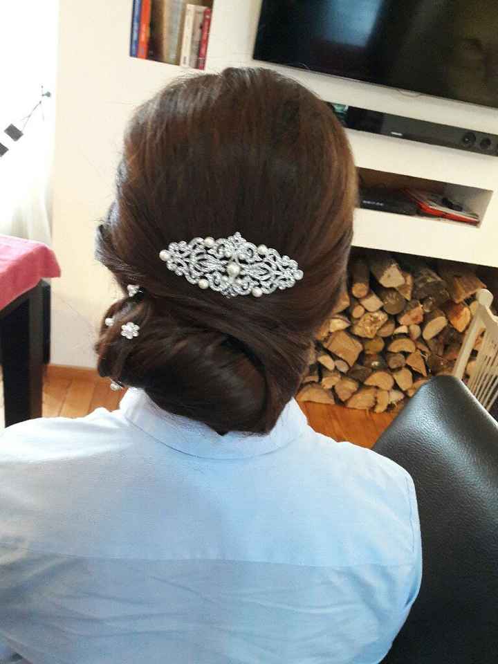 Essai chignon - 2