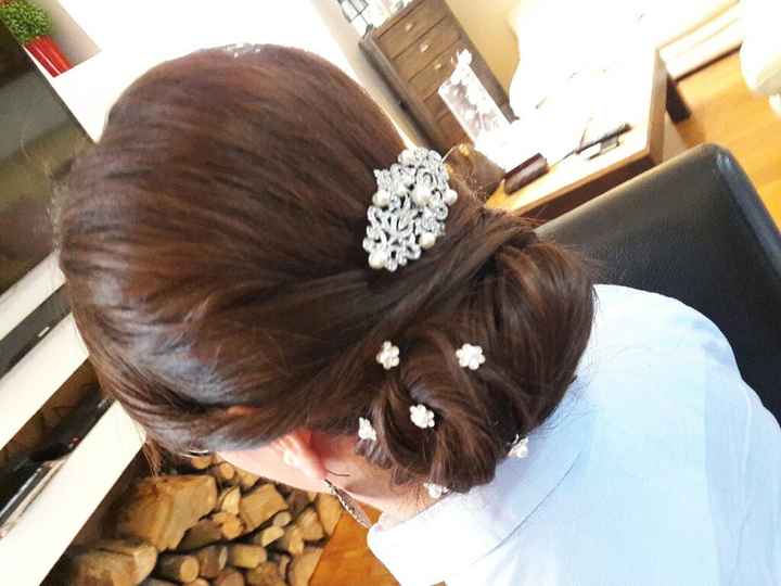 Essai chignon - 3