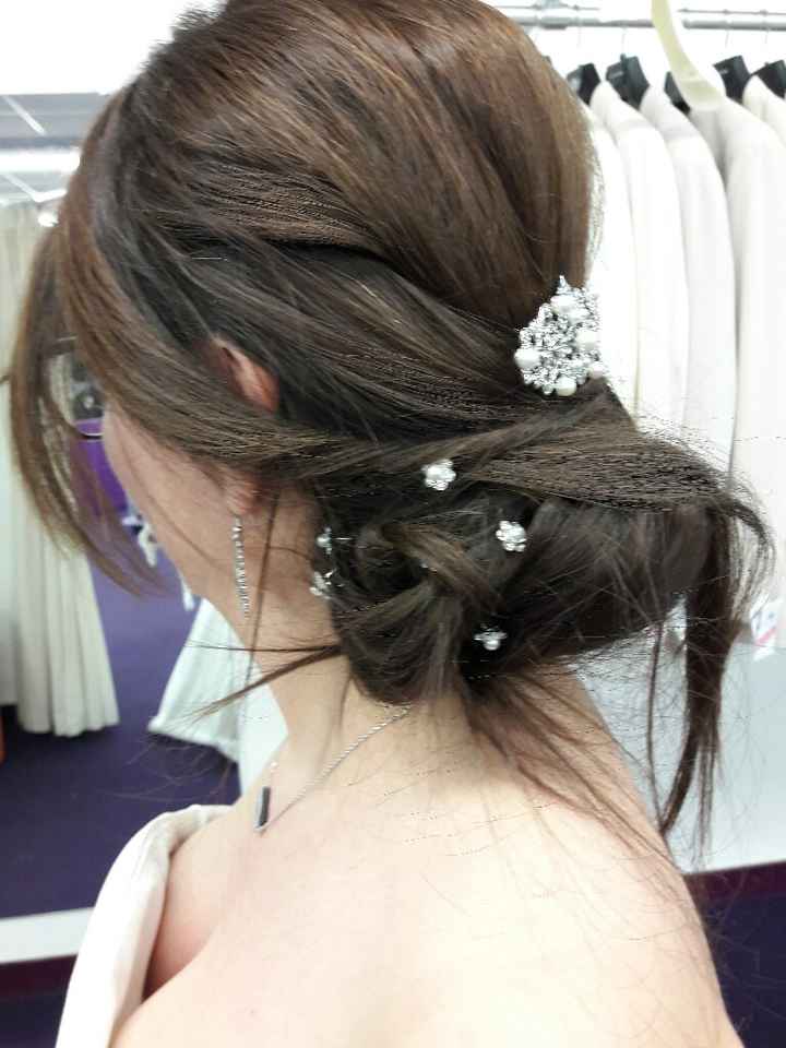 Essai chignon - 1
