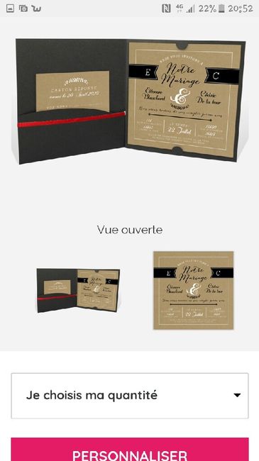 Combien vous ont coûter vos faire part ? - 2