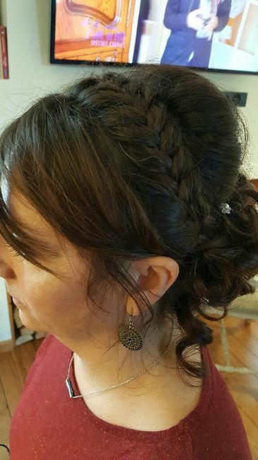2eme essai chignon - 1