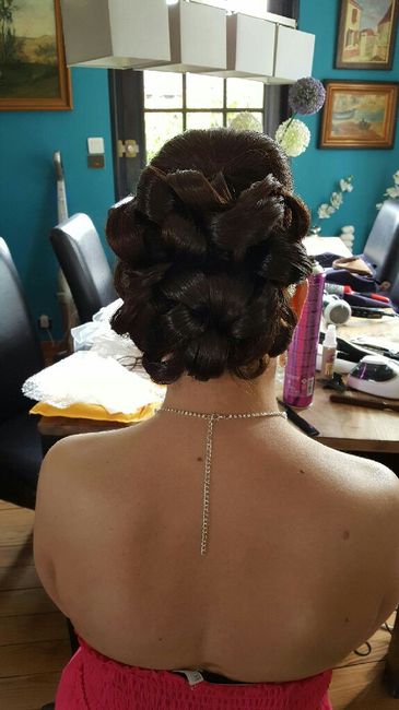 Besoin d'avis essai  chignon demain - 1