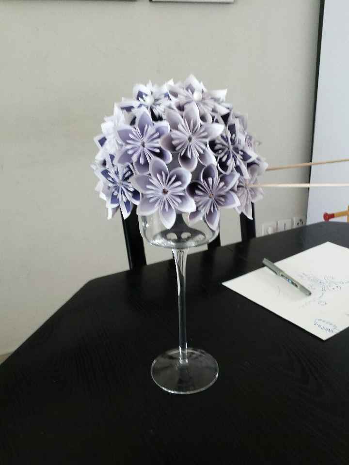 Les fleur en origami continu !!!!! - 1