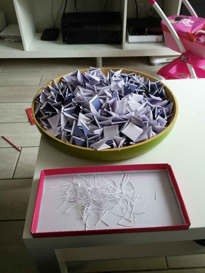 Les fleur en origami continu !!!!! - 2
