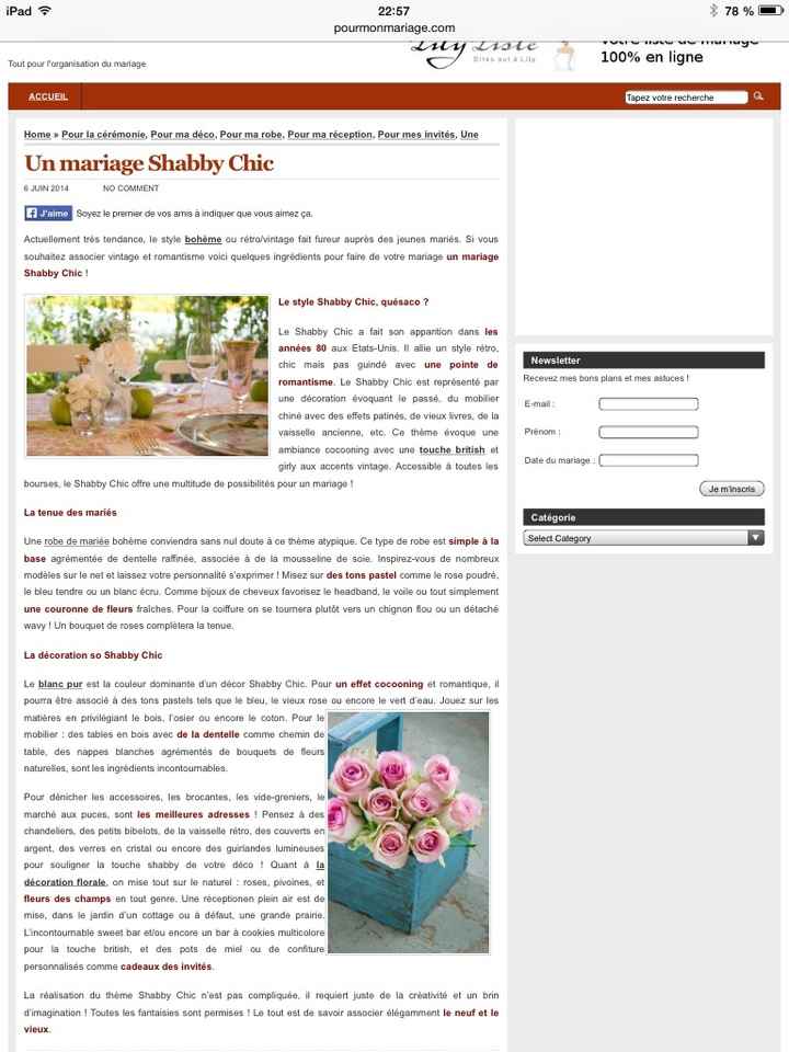 Le shabby chic