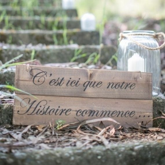 Panneau à l'entrée 