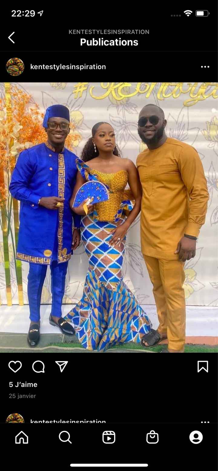 Tenue africaine traditionnelle Mode nuptiale Forum Mariages