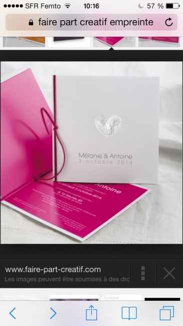 Au secours je ne touve pas mon faire part!!! - 1