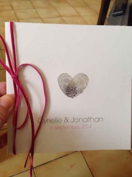 Photo de vos faire part!!!!! - 1