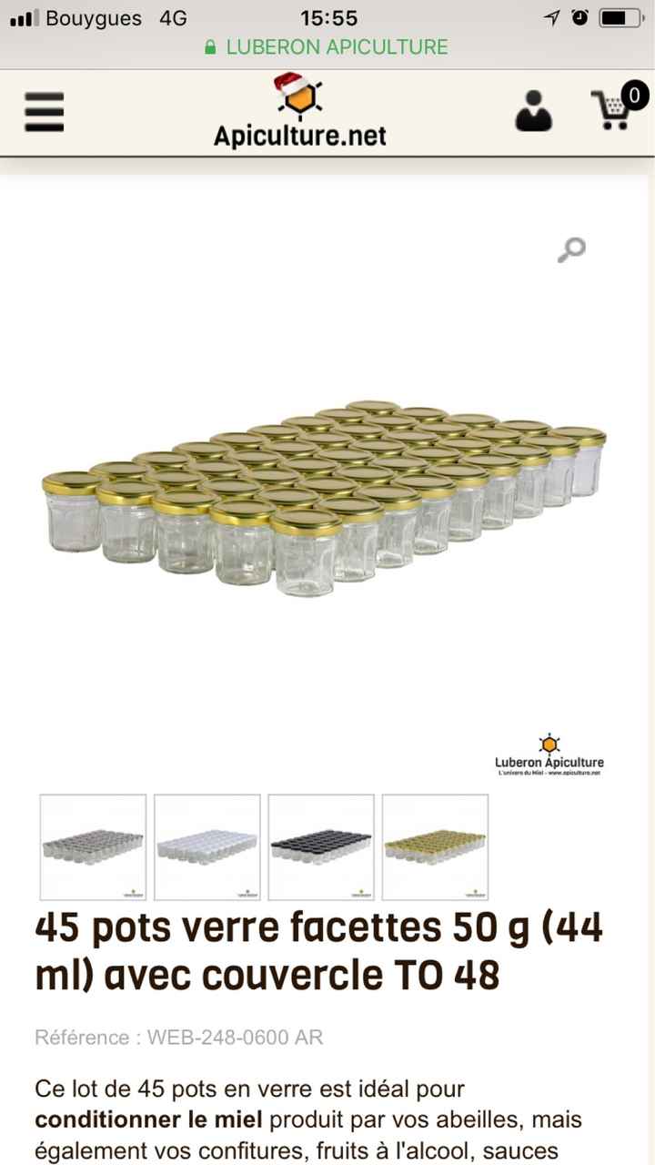  Petits pots de miel - 1