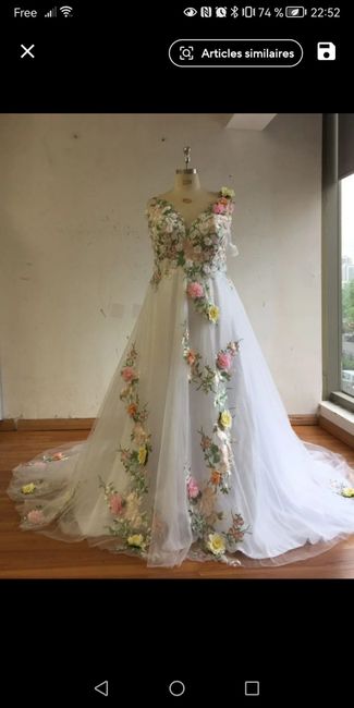 Robe de mariée alie express 1