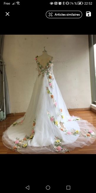 Robe de mariée alie express 2